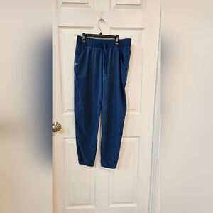 Under Armour Joggers Women Size Small Blue Loose Fit Athletic Pants